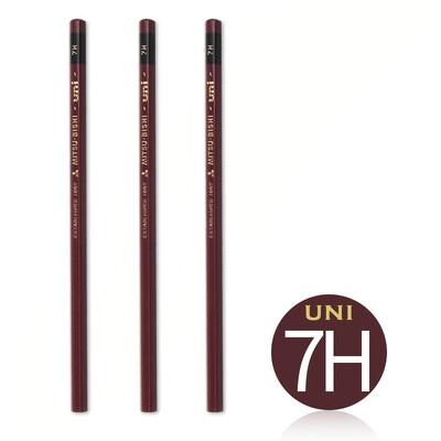 Japanska UNI drvena olovka 1887 od 3 komada prikladna je za pisanje skica i crtanje učenika. Profesionalni likovni pribor Školski pribor