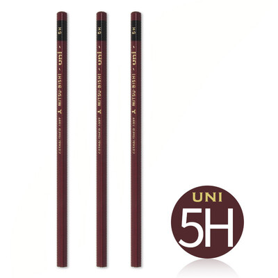 Japanska UNI drvena olovka 1887 od 3 komada prikladna je za pisanje skica i crtanje učenika. Profesionalni likovni pribor Školski pribor