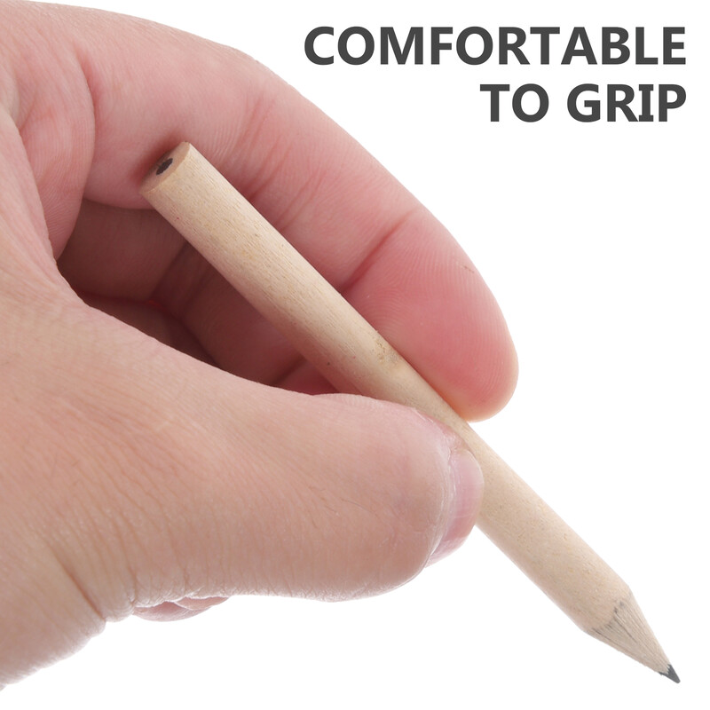 60 vnt. pieštukas, trumpas, trumpas, pusiau pieštukas, piešimas, rašantis kūdikis, nešiojamasis plastikas, storas, kūdikių pastelė