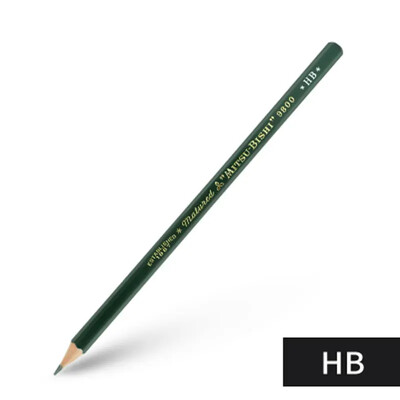 2tk UNI MITSUBISHI pliiats 9800 testkaardi joonistuspliiatsid Professionaalse kunsti visandipliiats