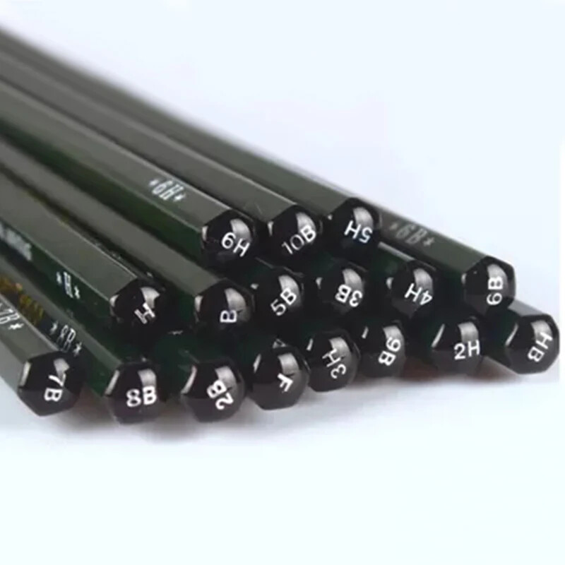 2tk UNI MITSUBISHI pliiats 9800 testkaardi joonistuspliiatsid Professionaalse kunsti visandipliiats