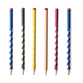 1 tk tablio pliiatsi täidis 324 Värviline peenike varras Vasak ja parem käsi Kolmnurga auguga pliiats Pliiatsi käepideme ergonoomiline korrigeerimine