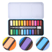 Μασίφ ακουαρέλα αξεσουάρ ακουαρέλα Σετ τσίγκινο κουτί Βολικό κιτ Iron Sponge Draw Supply Professional Travel