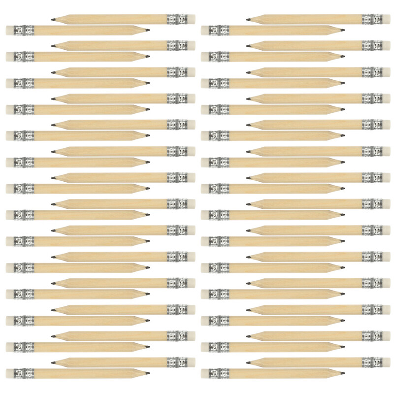 35 vnt. Rąstas 10 cm Mini trumpas pieštukas Studentams pradedantiesiems Pusiau pieštukai medinis dėklas, medinis vaikams, rašantis
