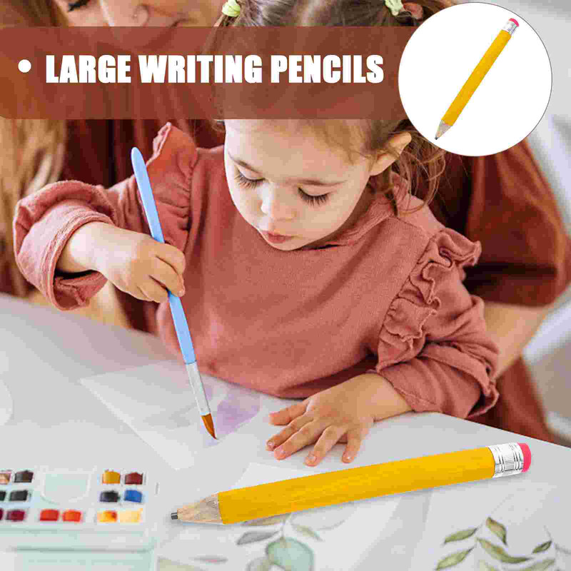 Pliiats Puidust pliiatsid Naljakalt kirjutavad õpilaste kirjatarbed Koomiliselt suured kaasaskantavad jõulud