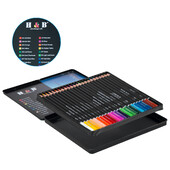 H&B Aukštos kokybės Soft Core Adult Coloring 24vnt ryškių spalvų aliejinių spalvų pieštukų rinkinys