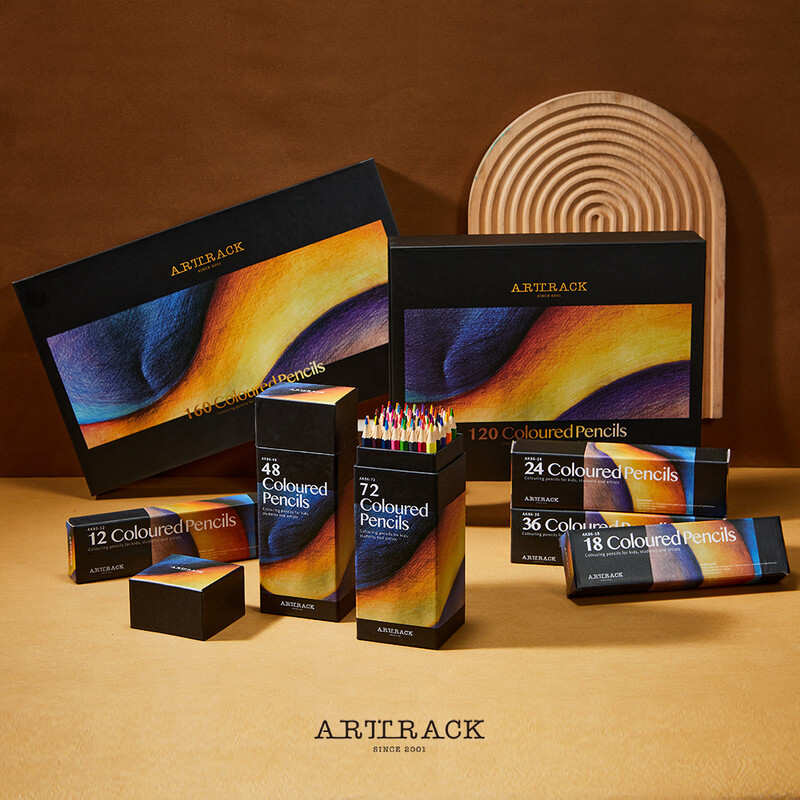 12/24/36/48/72 Boje Masne olovke u boji Heksagonalna drvena ručka Set Umjetničko slikarstvo Crtanje Skica Umjetnički dizajn Studentski pribor