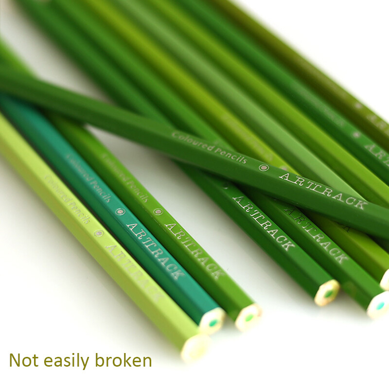 12/18/24/36/48/72 Spalvotų pieštukų rinkinys Profesionalus piešimo rašymas studentams Menininkų mokyklos Kanceliarinės prekės