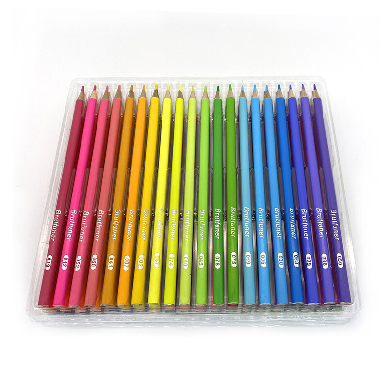 Brutfuner 80 Colors Aliejiniai pastelinių spalvų pieštukų eskizas Ryškios spalvos netoksiškas spalvotas pieštukas piešimo mokyklos studentų meno reikmenims