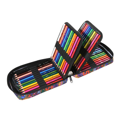 H&B 72 spalvų spalvoti pieštukai aukštos kokybės ekologiškas natūralus minkštas medinis aliejaus pagrindu eskizavimo piešinių dažymo meno rinkinys