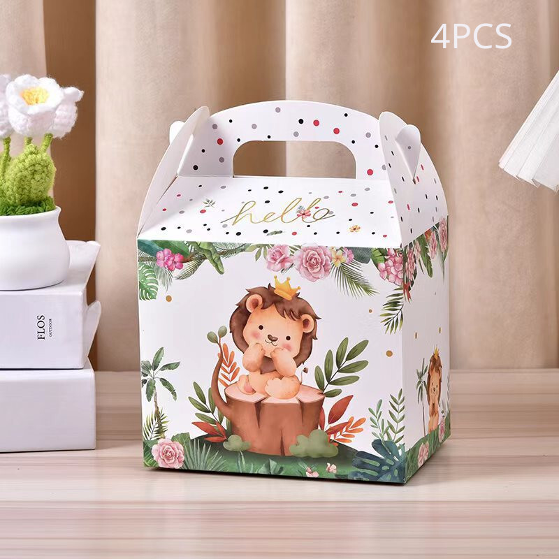 Kutija za tortu s keksima od žumanjaka, dječja kutija slatkiša, kutija s rogovima, pečena srednja šalica za muffine, torta od sira