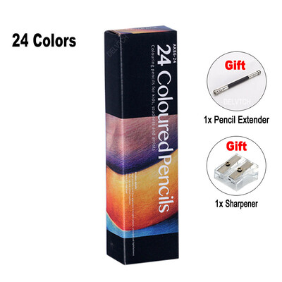 Profesionalne 12/18/24/36/48/72 boje masne olovke šesterokutne drvene drške Set umjetničko slikarstvo crtež skica umjetnički dizajn