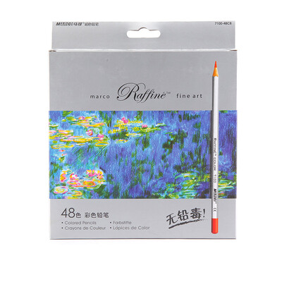 „Knysna 72 Colors“ mediniai spalvoti pieštukai Menininko pieštukų piešimo rinkinys Tapyba Aliejinių spalvų pieštukų mokyklos piešimo eskizas Meno reikmenys