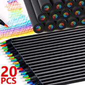 20/10/1 ΤΕΜ Χρωματιστά μολύβια Rainbow 7 Χρώμα Πολυλειτουργικό ξύλινο έγχρωμο μολύβι για ζωγραφική ζωγραφική Προμήθειες τέχνης σκίτσου