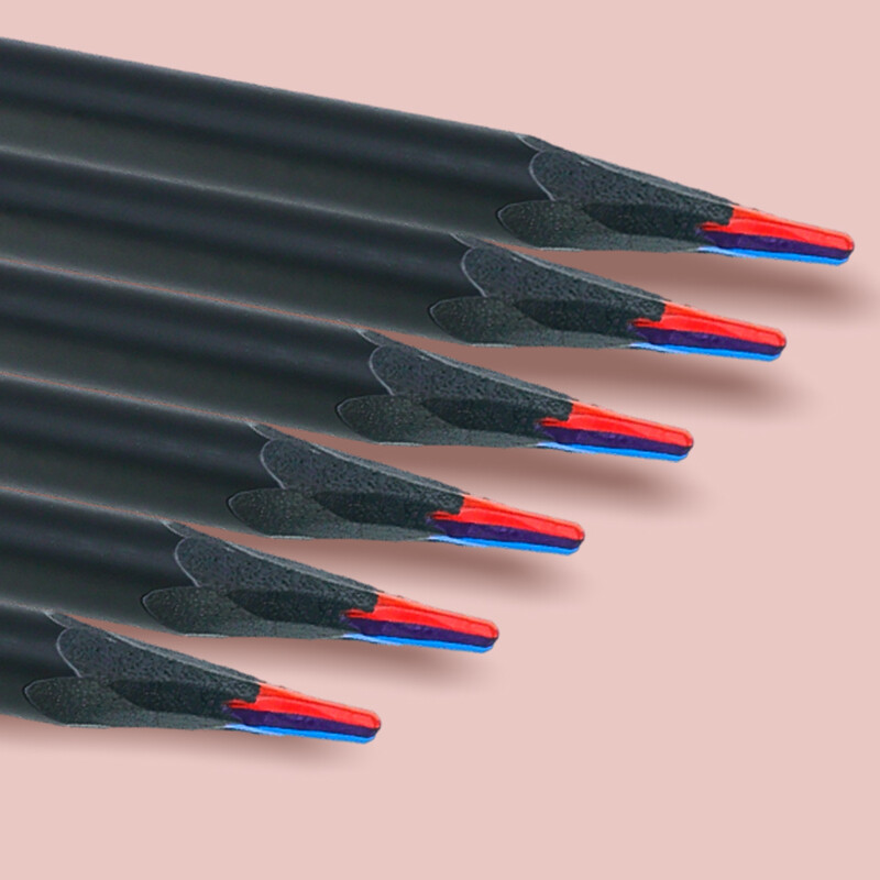 20/10/1 tk vikerkaarevärvilised pliiatsid 7 värviga multifunktsionaalne puidust värviline pliiats joonistamiseks värvimiseks joonistamiseks kunstitarbed