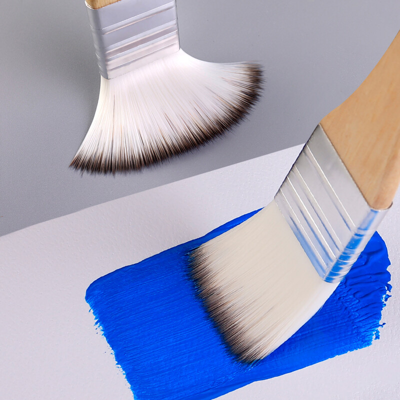 Σετ πινέλων από νάιλον, προμήθειες τέχνης, ζωγραφική για αρχάριους τοίχους, ακουαρέλα, ελαιογραφία, εργαλεία πινέλων από ακρυλικό πίνακα