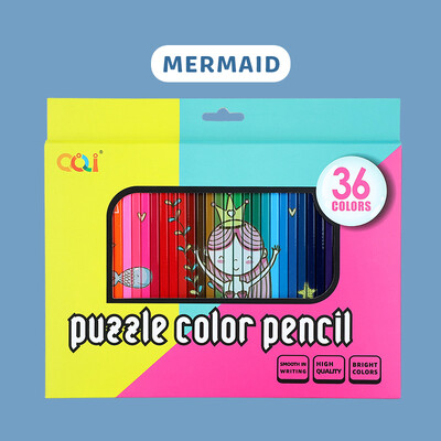 36 buc creioane colorate puzzle, benzi desenate multicolore bogate, set de creioane uleioase cu graffiti, pentru artă, desen, colorat