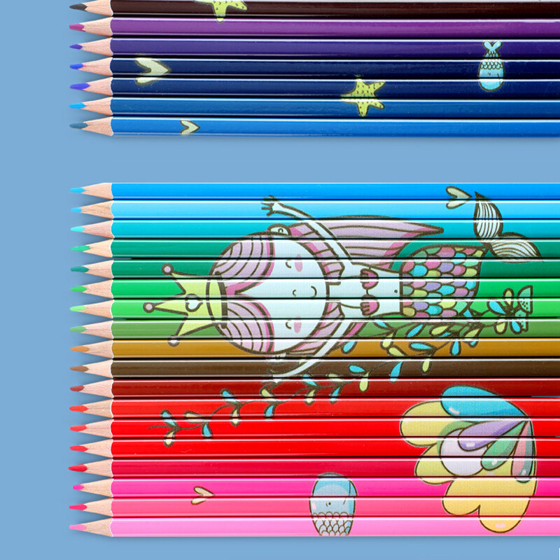 36 buc creioane colorate puzzle, benzi desenate multicolore bogate, set de creioane uleioase cu graffiti, pentru artă, desen, colorat