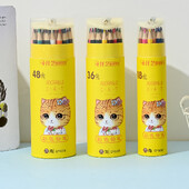 Pachet de 18/36/48 de creioane colorate pentru cărți de colorat pentru adulți, miez moale, creioane de desen artistic pentru artiști, copii, începători