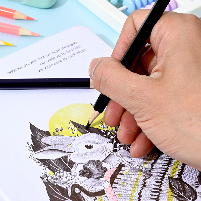 Pachet de 18/36/48 de creioane colorate pentru cărți de colorat pentru adulți, miez moale, creioane de desen artistic pentru artiști, copii, începători