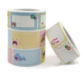 250 buc Etichetă pentru papetărie pachet Etichetă albă Scrie numele autocolant Etichetă autocolantă goală Autocolant pentru papetărie pentru copii