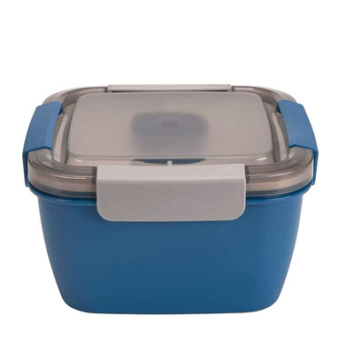 Cutie de prânz Adulți Copii Cutii de prânz fără Bpa Cutii de prânz rezistente la scurgeri 3 compartimente Ecologic cu capace de blocare cu închidere Cutii etanșe