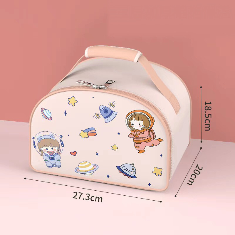 Nerūdijančio plieno vaikų priešpiečių dėžutė Nešiojama Bento dėžutė su stalo įrankiais, studento darbuotojo užkandžių dėžutė vandens pripildyta šildomo terminio maišelio