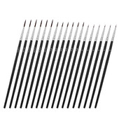 30 tk. Lastele mõeldud värvipintslid, konkspliiats, akrüüldetailid, miniatuursed pintslid, väikesed miniatuurid, laps