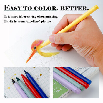 12 χρωματιστά μολύβια Σετ Color Pencil Crayon Coloring Unlimited Writing Eternal Erasable Pencil for Kids Σχολικά Είδη Τέχνης