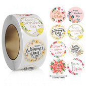 500 de bucăți Autocolante pentru Ziua Mamei Fericite pentru Mame Cadouri de Sărbători Carduri Decor Plic Etichete de Sigilare Autocolante Mulțumiri Scrapbooking