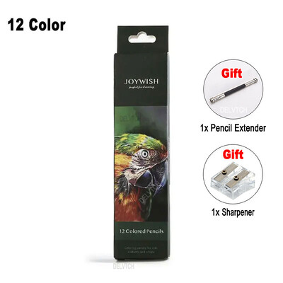 Profesional 12/18/24/36/48/72 de culori Creioane colorate uleioase 3.0 Set de mâner din lemn de plumb pentru artist desenat schiță cadou de design artistic