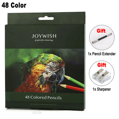 Profesional 12/18/24/36/48/72 de culori Creioane colorate uleioase 3.0 Set de mâner din lemn de plumb pentru artist desenat schiță cadou de design artistic