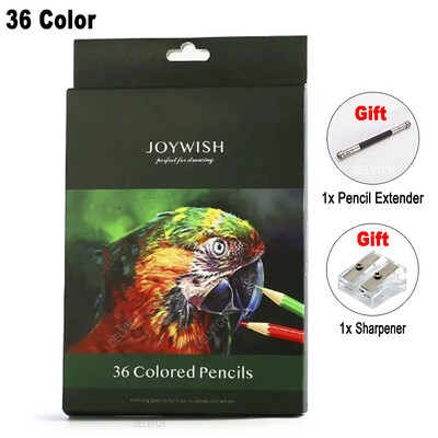 Profesional 12/18/24/36/48/72 de culori Creioane colorate uleioase 3.0 Set de mâner din lemn de plumb pentru artist desenat schiță cadou de design artistic