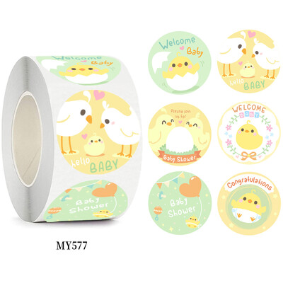 100-500 buc. Autocolante Kawaii cu animale pentru copii Notebook Scrapbooking Decor Autocolante Papetarie Decorare cadou Plic Etichetă sigilată