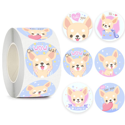 100-500 buc. Autocolante Kawaii cu animale pentru copii Notebook Scrapbooking Decor Autocolante Papetarie Decorare cadou Plic Etichetă sigilată