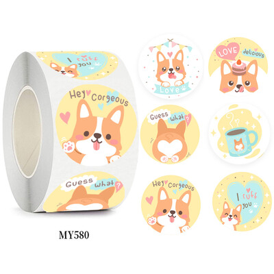 100-500 buc. Autocolante Kawaii cu animale pentru copii Notebook Scrapbooking Decor Autocolante Papetarie Decorare cadou Plic Etichetă sigilată