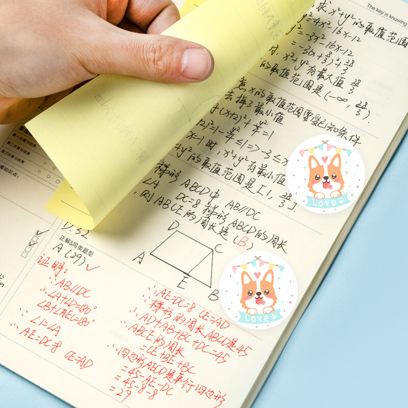 100-500 buc. Autocolante Kawaii cu animale pentru copii Notebook Scrapbooking Decor Autocolante Papetarie Decorare cadou Plic Etichetă sigilată