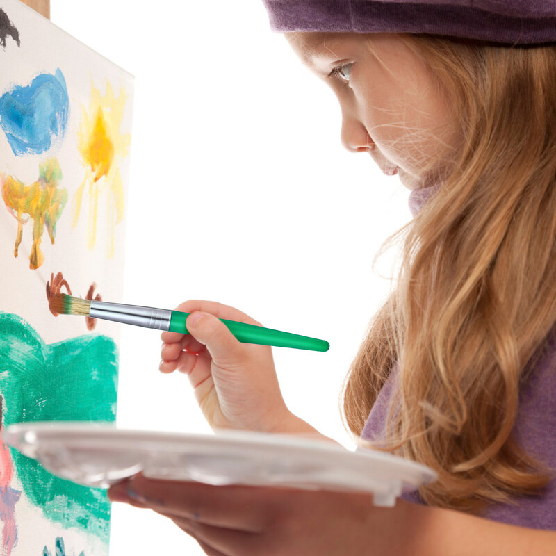 Kid Paint Παιδικά παιχνίδια Πινέλο για νήπια Ζωγραφική Σετ στυλό γκράφιτι DIY με κιτ στρογγυλής μύτης σε σχήμα Child Craft