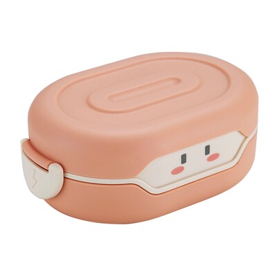 Cutie Bento de prânz pentru copii Recipient de prânz rezistent la scurgeri, congelabil-pentru salată, sandviș, fructe