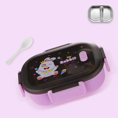 Кутия за обяд Bento от неръждаема стомана. Детска кутия за обяд.