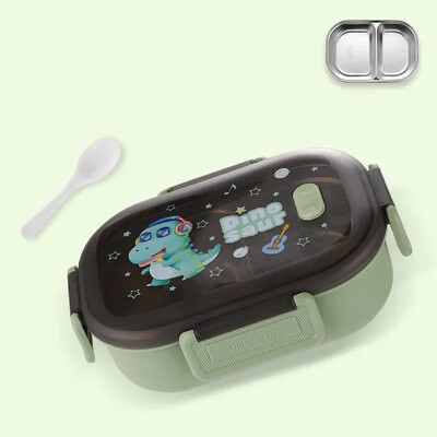 Кутия за обяд Bento от неръждаема стомана. Детска кутия за обяд.