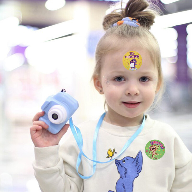 50-500 tk loomade multifilmi kleebised lastele kooliõpetajatele hispaania preemiakleebised klassikalised laste mänguasjad armsad kirjatarbed