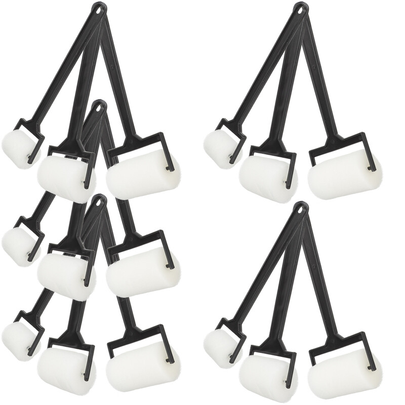 15 tk käsn šabloonharja rull ümmargune värv värvitud materjal plastikust laps