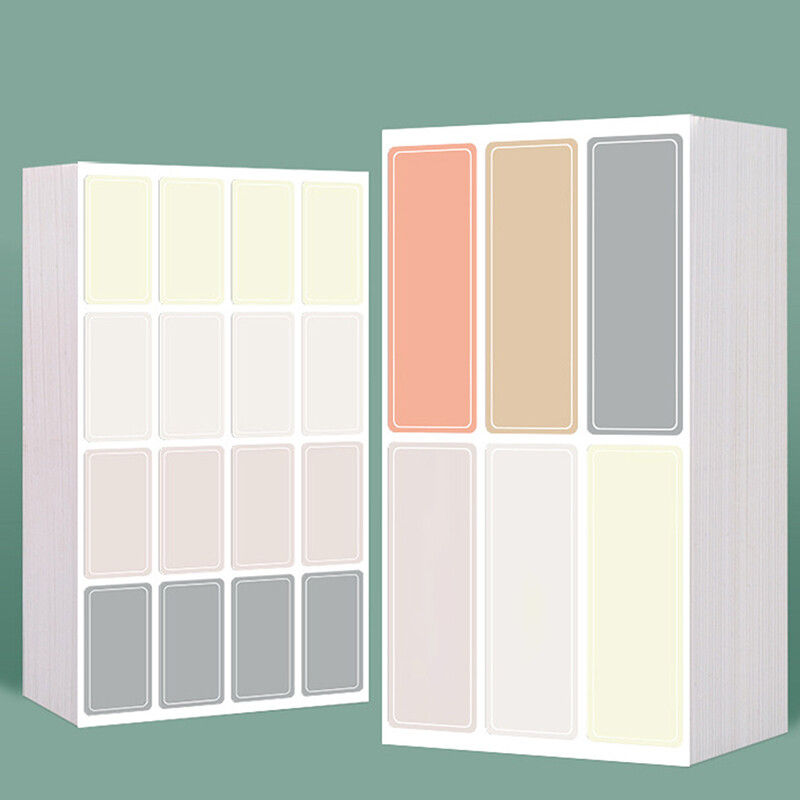 Autocolante asortate, impermeabile, autoadezive, etichete colorate detașabile, etichete cu nume, sticle, fișier, document, rechizite școlare pentru acasă