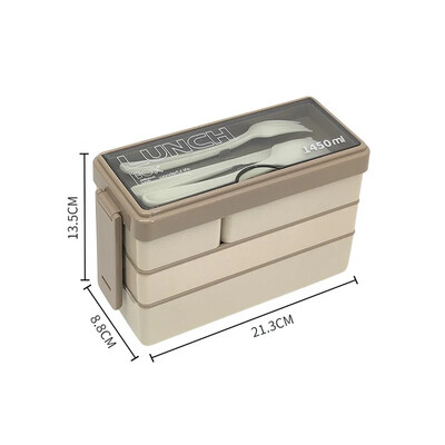 1 комплект преносима кутия за обяд за деца, възрастни, студенти, многофункционална, непропусклива, запечатана кутия за микровълнова фурна, контейнери за съхранение на храна