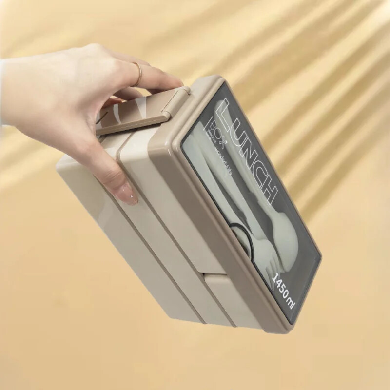 1 комплект преносима кутия за обяд за деца, възрастни, студенти, многофункционална, непропусклива, запечатана кутия за микровълнова фурна, контейнери за съхранение на храна