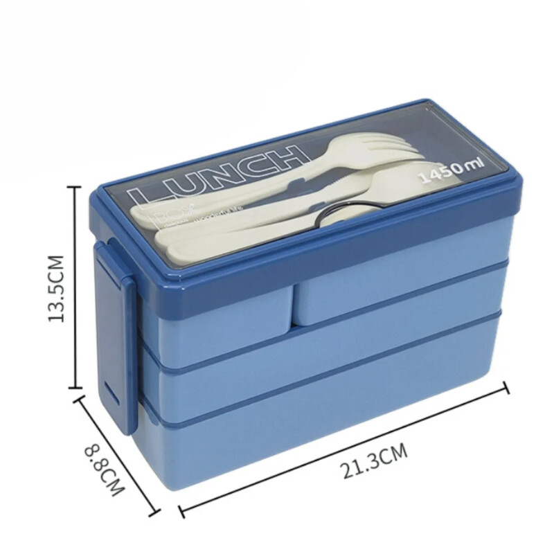 1 комплект преносима кутия за обяд за деца, възрастни, студенти, многофункционална, непропусклива, запечатана кутия за микровълнова фурна, контейнери за съхранение на храна