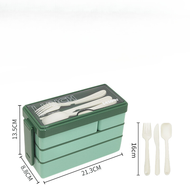 1 комплект преносима кутия за обяд за деца, възрастни, студенти, многофункционална, непропусклива, запечатана кутия за микровълнова фурна, контейнери за съхранение на храна