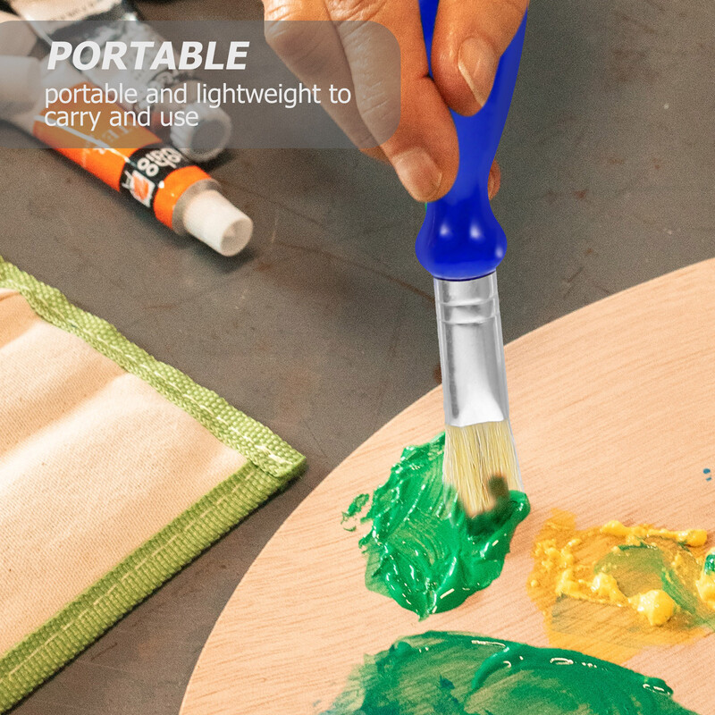 6 buc Pensule de vopsea pentru pictură portabilă reutilizabilă acuarelă acrilic 1000x260x260cm instrumente ergonomice profesionale copil