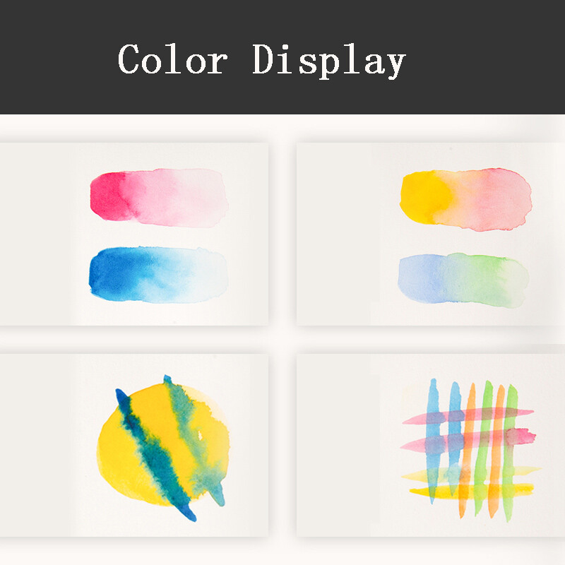 Rusiška balta naktis 16/24 spalvų kietos akvarelės dažai, skaidrūs pigmentiniai piešimo dažymo reikmenys